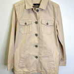 Gap Vintage  Denim Barn Chore Coat‎ Cream Size L Photo 0