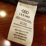 Leg3nd Gray Tights Shorts Size Medium Photo 3