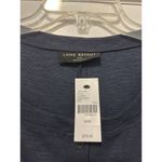 Lane Bryant New  Size 18/20 Blue Henley Fitted Knit Midi dress short sleeves Photo 2