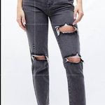PacSun Faded Black Ripped Mom Jeans Size 25 Photo 0