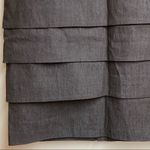 Larry Levine Lifestyle Attitude Brown Denim Skirt Photo 2