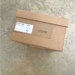 Anthropologie Bibi Lou White Toe Loop Heels 9.5 Photo 10