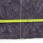 Chico's Brown Puffer Jacket with Quilted Design Photo 5