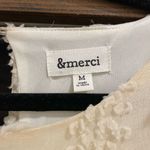 &merci Cream Winter Dress with poofs Photo 1