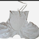 ZARA White Puff Sleeve Blouse Photo 3