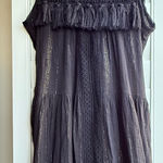 Maeve Anthropologie 'Abilene' Crochet & Metallic Maxi Dress size XS Photo 0