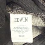 Edwin “Elin” Cropped Jeans in Blackstone Black Size 32 Photo 7