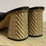Antonio Melani Sandals Women’s Size 12 M Bannon Black Braided Woven Block Heel Photo 9