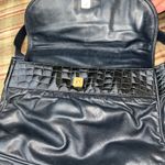 Fendi  vintage navy leather bag with skin Photo 3