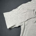 Vans  Off The Wall Womens Large Gray Floral Cropped Graphic Hoodie Sweatshirt Photo 4