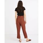 Madewell Drapey Paperbag Pants in Maple Syrup Photo 3