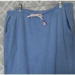 Sundry Sunnyside By Blue Waffle Knit Drawstring Lounge Pants Womens XL Photo 1