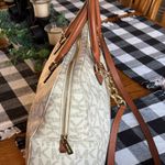 Michael Kors Jet Set Travel Large Vanilla Signature Satchel Photo 5