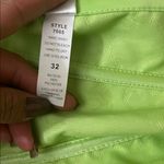 Frederick's of Hollywood Neon green Halter Corset Vintage size 32 Photo 3