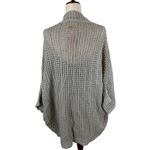 English Laundry Cardigan Womens XL gray Dolman sleeve oversize open knit sweater Photo 2