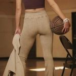 Free People Good Karma Flare Pants In Mushroom M/L Photo 2