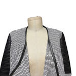 Generation Love Aston Bonded Faux-Leather Boucle Cardigan Blazer Size S Photo 2