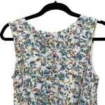 AQUA  Colorful Printed Sleeveless Romper White Size Medium Photo 2
