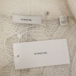 Vince ππ Braided Cable Cardigan Alpaca Wool Blend ~ Cream NWT Photo 5