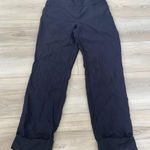 Tribal Women's Navy Petite Pull On Cuffed Ankle Pants Size 4P Blue Photo 0