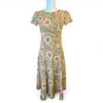 Vintage 1970’s floral print midi dress A Photo 1