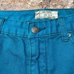 Free People Teal Light Weight Jeans Photo 4