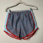 Nike Dri-Fit Lined Running Shorts Blue/Red Women's Small Photo 0