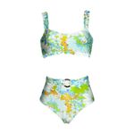 Faithfull the Brand  Set Provence Top & Lavande Bottom, Gardone Floral, S/US4 Photo 3