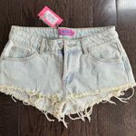 Edikted Low Waist Jean Shorts Photo 0