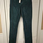 J.Crew NWT Womens Hunter Green Corduroy Pants City Fit 29T 29 Tall Photo 0