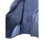 Columbia  Open Drape Sweater Navy Blue Sherpa Lined Thick & Warm Size Small Photo 5