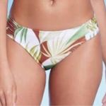 Shade & Shore  Tropical Leaf Bikini Bottom L Low Rise Medium Coverage Photo 1