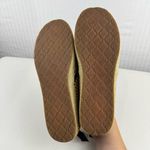 UGG  Indah Tan Burlap Shoes Black Polka Dots Canvas Flat Loafers Women's 9 EUR 40 Photo 9