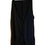 Anthropologie Moth Womens Size Small Black Linen Blend Sleeveless Vest Cardigan Photo 0