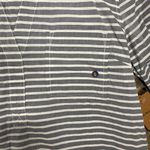 G.H. Bass &Co. G.H Bass Striped shirt, L, NWT, pit to pit measures 21, high low, front is 26, back is 28 Photo 2