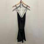 WAYF  Cowl Neck Criss Cross Mini Dress Size L Photo 4