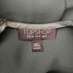 Topshop Shirt Womens 4 Dark Green Blouse Layer Business Office Casual Versatile Photo 6