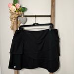 GGBlue Luxe Sport Black‎ Athletic Skort Size X Large Black Photo 2
