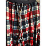 Nautica  Plaid Pajama Set XL Red Blue Photo 5