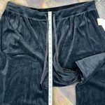 NWT Tickled Pink Fuda Black Pull On Velour Pants 2X Photo 4