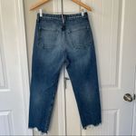3x1 higher ground distressed boyfriend straight leg crop jeans raw hem size 28 Photo 7