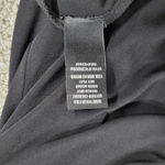 Dress Barn Collection Womens Dress 12 Black Floral Lace Ruched Cocktail Party Photo 7