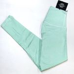 DYI NEW S Signature Tight Jersey Moss Heathered Fresh Mint Legging Workout Photo 1
