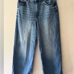 Old Navy Extra High Rise Wide Leg Dark Wash Jeans Photo 1