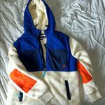 Ralph Lauren  Cream and Blue Performance Jacket Photo 0