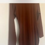 Bodycon Long Sleeve Dress Brown Size L Photo 1