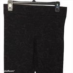 Matty M Plum Paisley Print Leggings Small EUC Stretchy Activewear Yoga Pants Black Photo 5