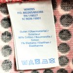 Boden Womens Hannah Polka Dot Corduroy Dress Sheath Geometric Red Black Size 8R Photo 3