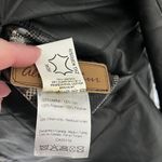 Alice Arthur Lightweight Black Leather Reversible Animal Print Jacket, Size 36 Photo 7