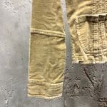 Tulle Vintage Y2K Beige Tan Corduroy Cropped Fitted Patch Pocket Jacket Medium M Photo 1